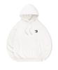 [Non-Fleece Or Fleece] Boomerang Logo Print Hooded Sweatshirt (Type A)