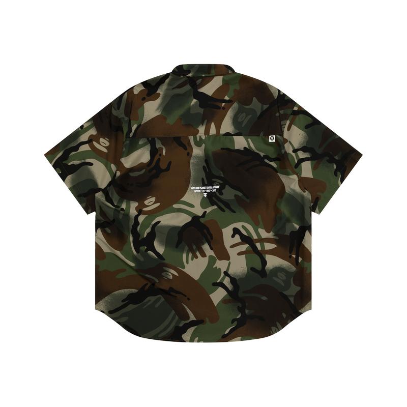 Aape Shirts Men's Lapel Moderate AAPSRM8528XAO