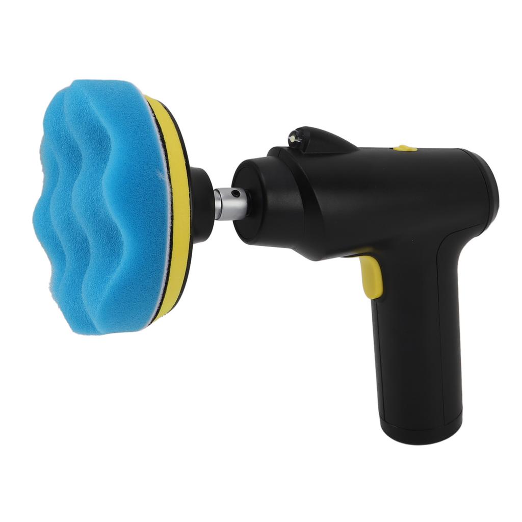 Trådløs poleringsmaskin med buffer USB-oppladbar 3 hastigheter justerbar bærbar elektrisk poleringsmaskin