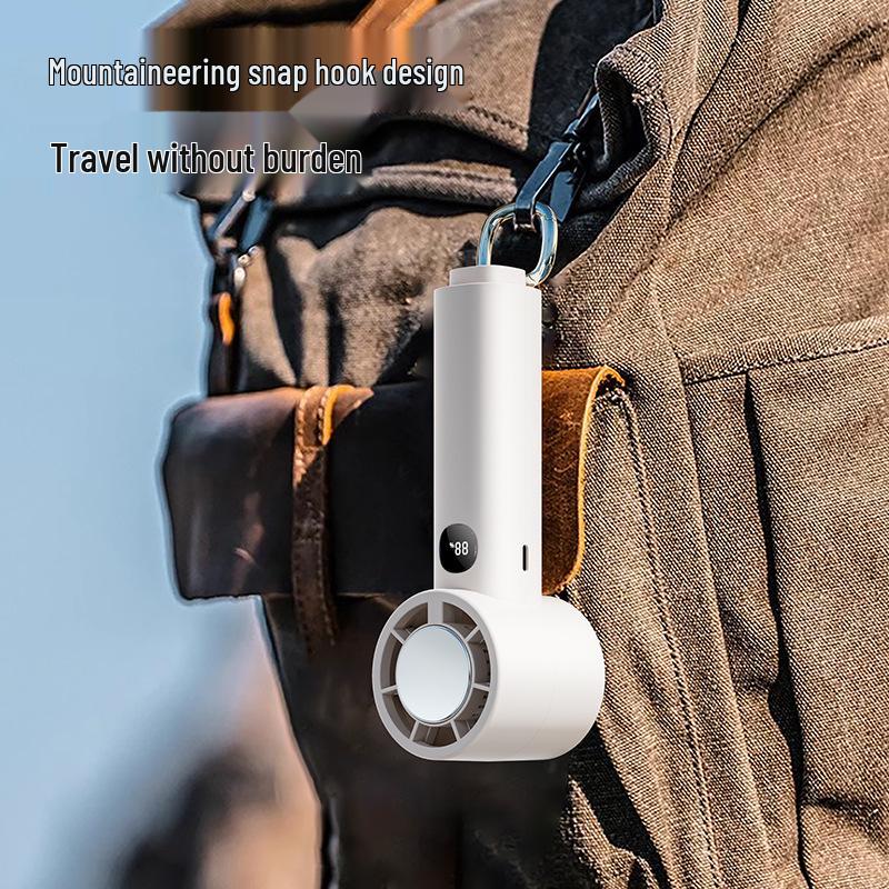 High-Speed Portable Cooling Fan, 100 Gears, USB Rechargeable, Violent Turbo Power