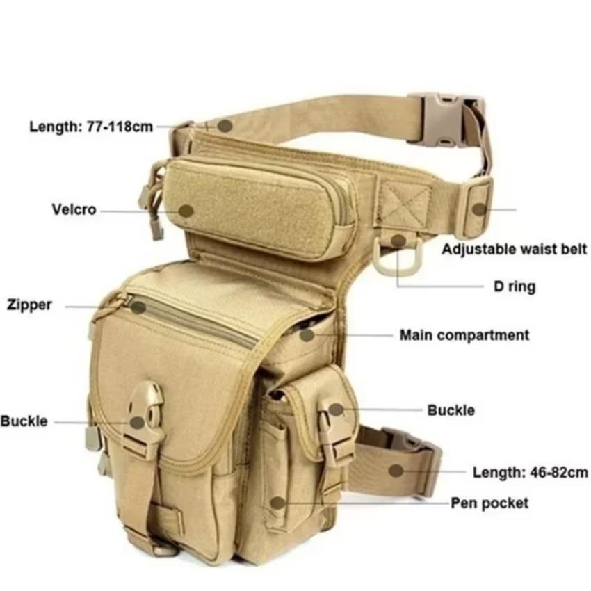 Cross Body Sling Fish Tackle Backpack With Rod Holder Box Storage Military Outdoor Compact Lure Bags New Waterproof Fishing Bag