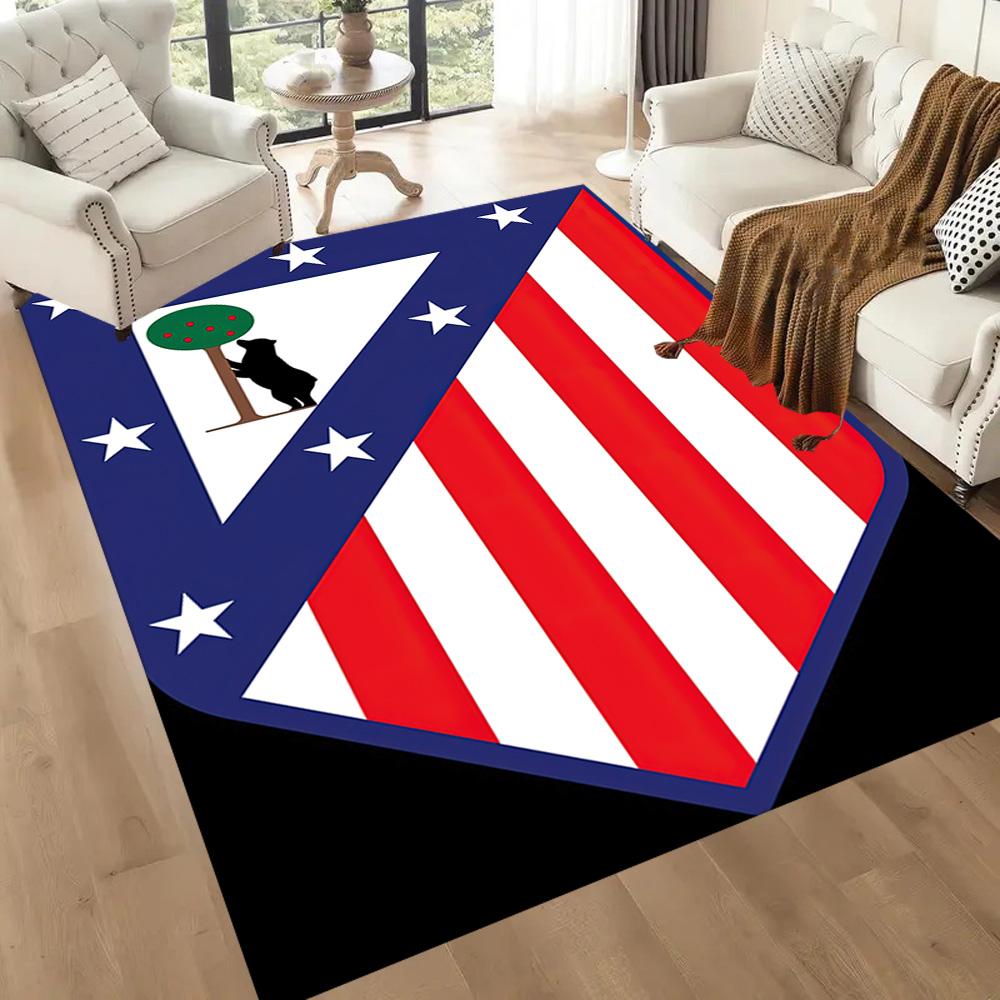 Atletico Madrid Carpet Suitable For Kitchen Foyer Hallway Outdoor Antislip Carpet Decorate Offices Best For Christmas