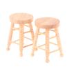Dollhouse Wooden Round Bar High Stool Simulation Mini Ornaments Children Toy