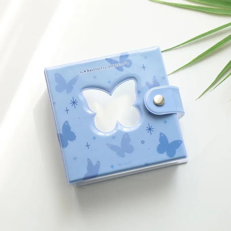 3 tums fotoalbum Kärlekshjärta Ihålig fotokortshållare Kpop Kortpärm Sött Björn Mjölk Album Instax Scrapbook Album Samlarbok