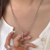 VENTFILLE Colier cu Mărgele Geometrie din Argint Sterling 925 pentru Femei Fată Design Coreean Colier Versatil Bijuterii Dropship Vânzare cu Ridicata