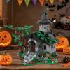 MOC Hexenhaus Bausteine Modell Modulares Mittelalterliches Hexenhaus Architektur Steine Montage Spielzeug Kinder DIY Geburtstagsgeschenke