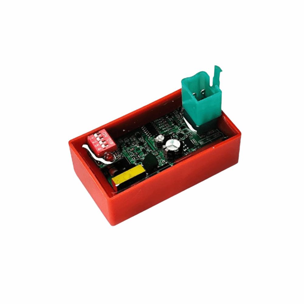 Dual Plug Motorcycle CDI Igniter 4 Pin CDI Ignition Module 4 Pin Starter CDI Motorcycle Accessory