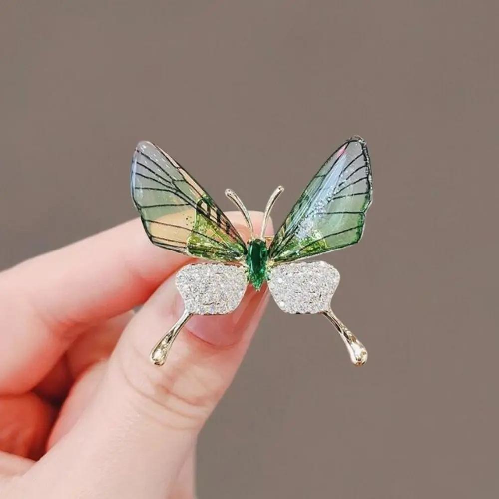 

Fashion Dragonfly/Butterfly Shaped Brooches Imitation Pearl Alloy Jewelry Pin Rhinestone Badge Pin Clothing Accessories