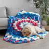Colorful Mandala Design Microfiber Flannel Cover Blanket Bedroom Living Room Sofa Soft And Comfortable Home Decoration