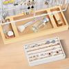 ProCase Accessory Stand Jewelry Stand with 72 Hooks Earring Holder Necklace Storage Display Storage Ring Necklace Earrings White