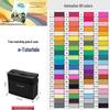 3rd Generation Touch Three Marker Pen Set for Student Hand-Painted Anime Art - Oil-Based Colored Painting Pens