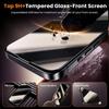 Für iPhone 14 Anti-Spionage-Displayschutzfolie Tempered Glass Film mit Staubdichtem Netz
