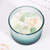Colored Glass Cup Soy Wax Crystal Aromatherapy Candle Home Fragrance Ornaments Wedding Souvenir