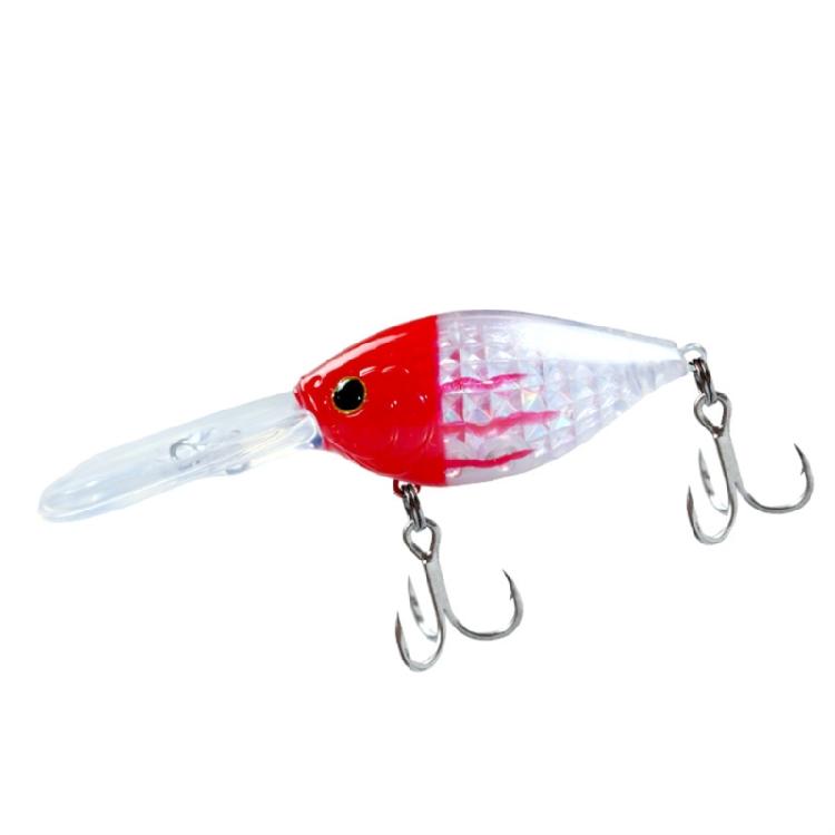 Small Crankbait Wobbler Slow Sinking Artificial Hard Baits Topwater Crank Wobbler Plastic Fishing Baits Enduring