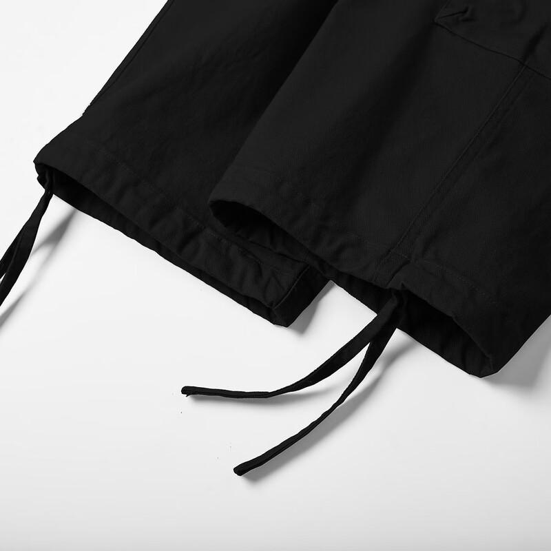 paul frank Men's Loose Straight Multi-Pocket Casual Pants