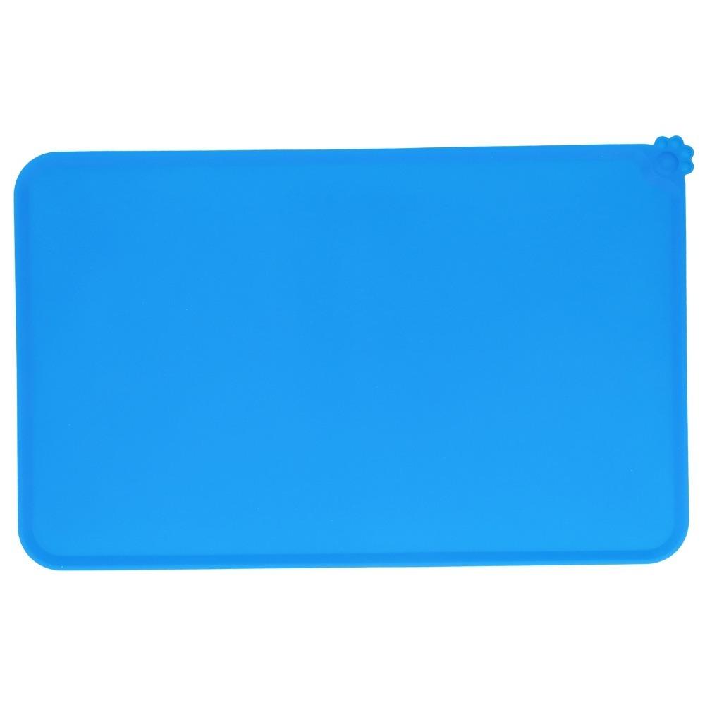 Easy Clean Food-grade Pet Mat Waterproof Non-slip Pet Feeding Mat Anti-spill Oversized Silicone Mat Home