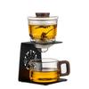 Diller Elegante Glas-Teekanne mit Filter-Set