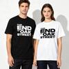 2026 Summer Hot Sale The End of Oak Street Graphic Letter Print T-shirt Men Women Retro Cartoon O‑Neck Casual T-shirts