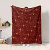 1pc Harry Potter Flannel Throw Blanket - HD Printed Lightweight Soft Warm All-Season Blanket for Sofa, Bed, Travel, Camping 046