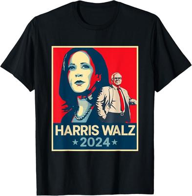 New Harris Walz 2024 Election Kamala Harris Tim Waltz 2024 T-Shirt Unisex T-Shirt