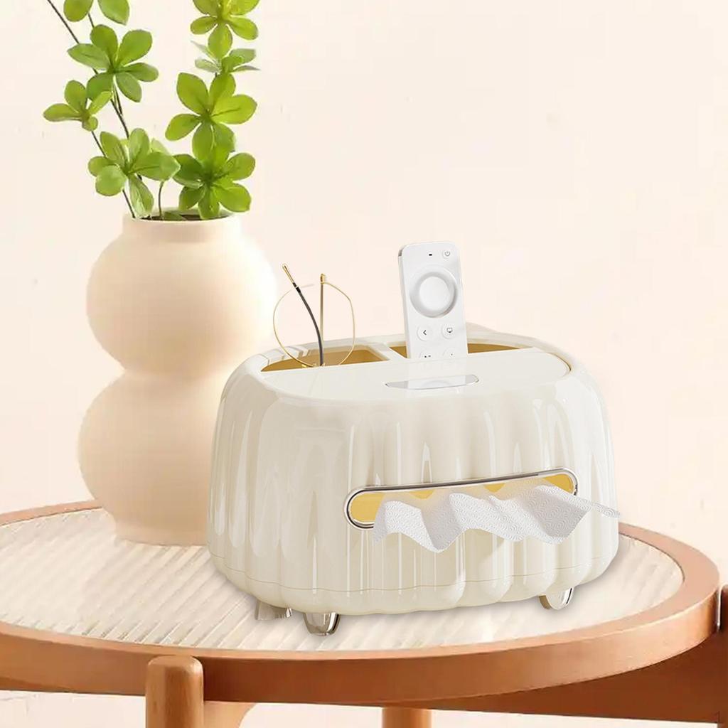 Tissue Box Cover Facial Paper Decorative Napkin Dispenser Container Multifunctional for