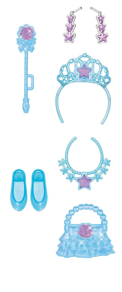 Dress Dreamy Princess Aqua Crystal Dress Licca-chan