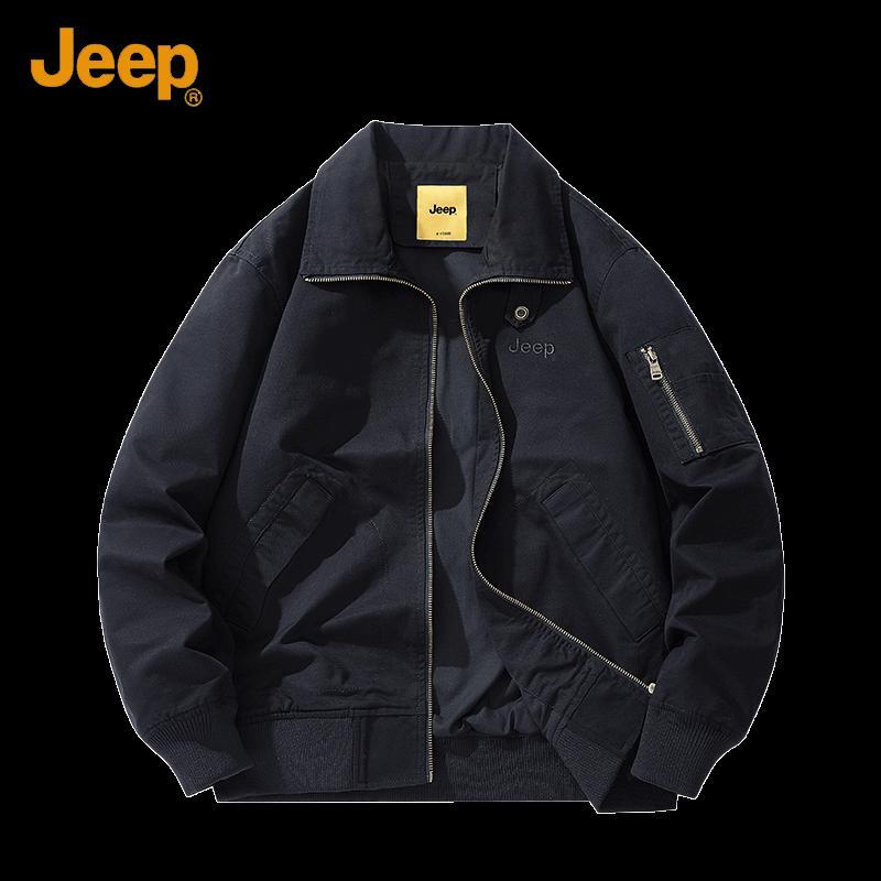 JEEP Men s Retro Loose Fit Cotton Workwear Jacket XL