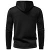 Men's Solid Color Half-Zip Sweatshirt Hoodie Men's Sports Large Size Casual Sweatshirt