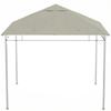 Replacement canopy for pavilion gazebo tent replacement roof garden gazebo polyester 180 g/m² 3 x 3 m grey