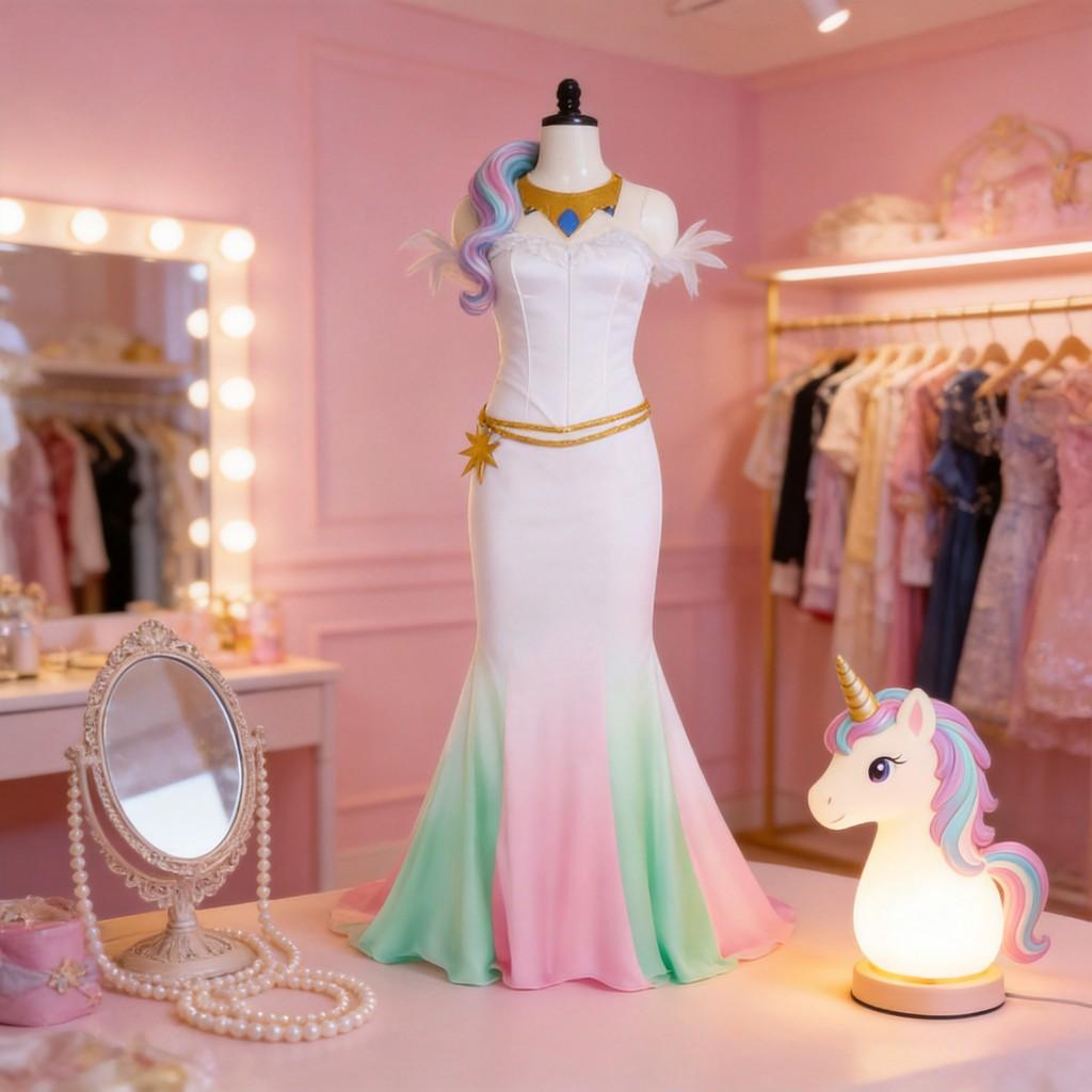 My Little Pony Cosplay Kostüm Für Mädchen Mit Polyesterstoff Fantasy Thema Für Conventions