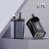 Gunmetal Gray 150W Multi-Port Fast Charger for Small Home Appliances & Multi-Device Charging
