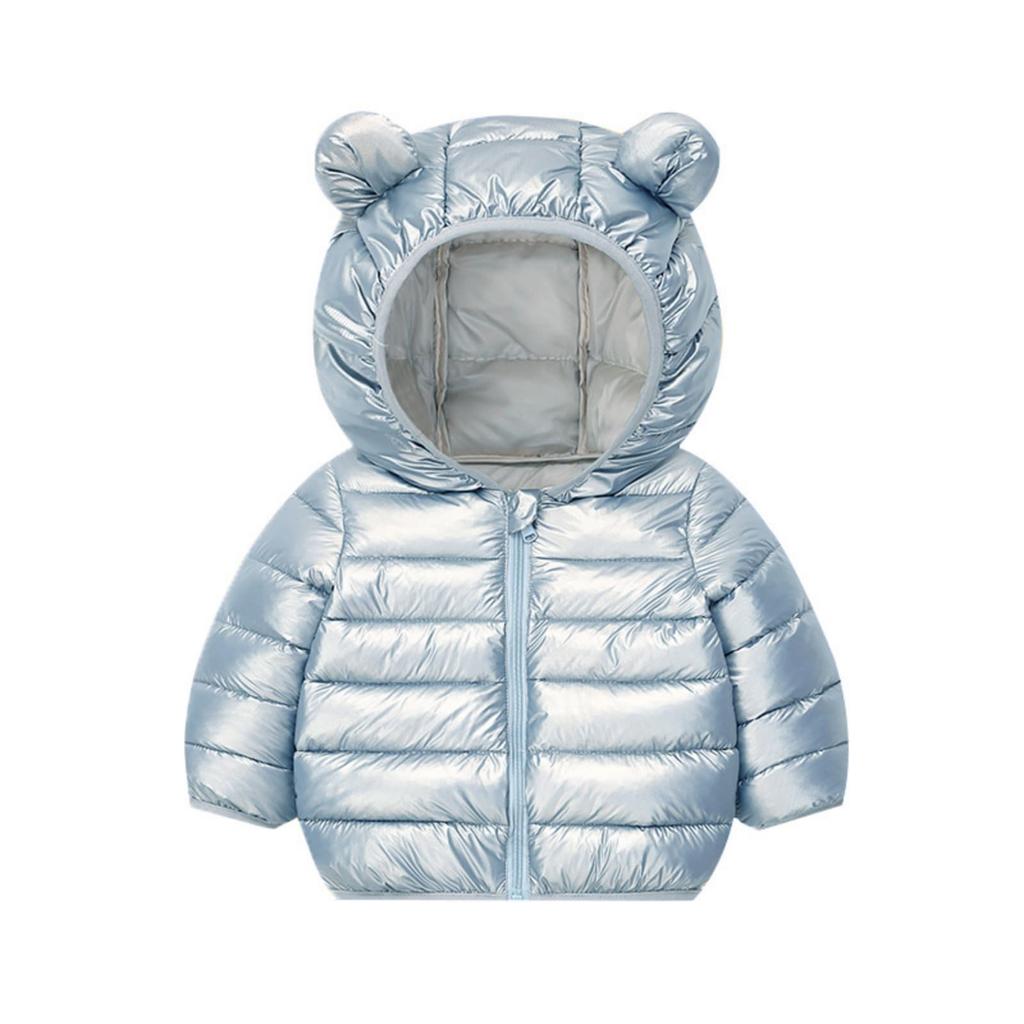 Kids Casual Lightweight Hooded Jacket with Long Sleeves for Boys and Girls Soft Warm Outerwear Suitable for Everyday Wear