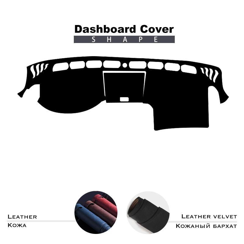 For Isuzu D-Max 2014 2015 2016 2017 2018 Protective Pad Car Dashboard Avoid Light Pad Instrument Platform Desk Cover Mat Carpets
