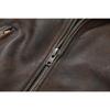 Chinesische Größe Rindsleder Ledermantel Herren Retro Distressed Motorrad Fahrradbekleidung Trendy Jugend LapeSpring und Herbst Mantel