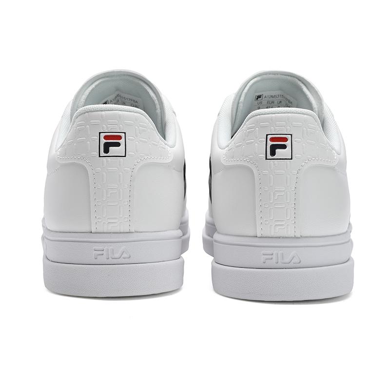 Fila Vigor Fashion Versatile Simple Comfortable Sports Casual Low-Top Tennis Shoes Men Sneakers White A12M531517FBA