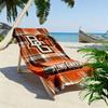 Bowling Green Falcons Print Beach Towel, Large Soft Quick Dry Towel for Beach Camping Swimming