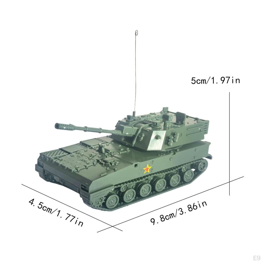 1/72 Panzermodell DIY Zusammenbauen 4D für Kinder Erwachsene Simulation Bauspielzeug Sammlerstücke