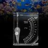 Salinity Tester, Plastic Hydrometer for Aquariums with Automatic Water   1.020-1.023 Specific Gravity Range for Fish  S (68-86F)
