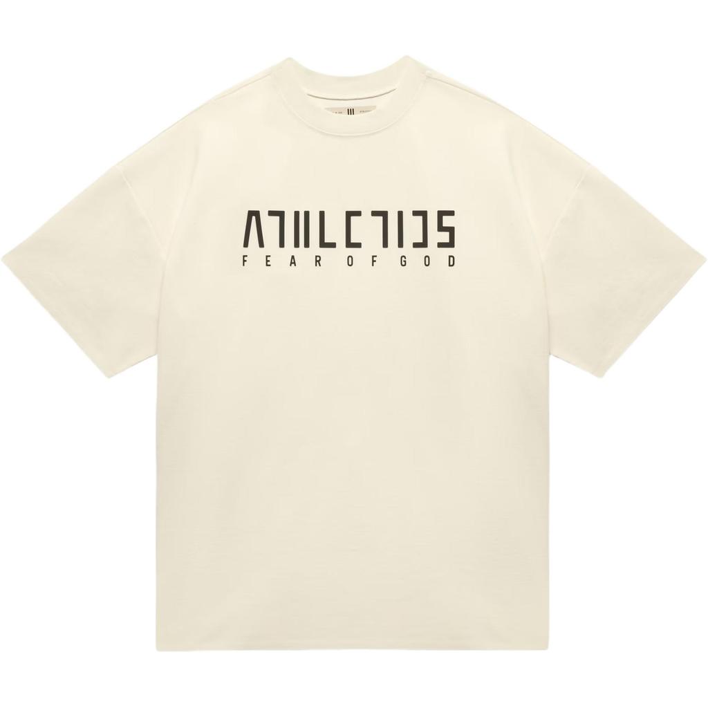 Adidas Originals X Fear Of God Athletics Collaboration SS25 Comfortable Outdoor Short Sleeve T-Shirt Unisex Tops KB6933