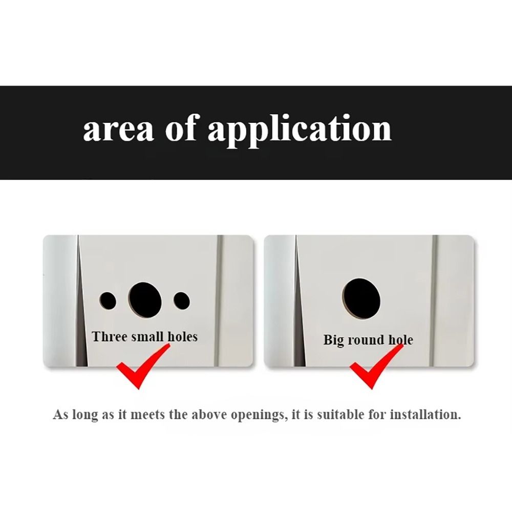 1Set Entry Sliding Door Handle Lock Aluminum Alloy Keyed Locks New Knob Lock