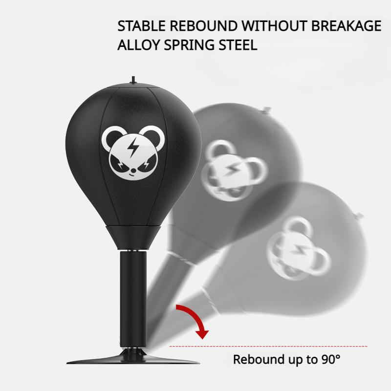 Boxning Bordsmonterad Hastighetspåse Reaktiv Måltavla Slagsmål Barn Vuxna Avslappning Hem Avslappning och Utlopp Träningsutrustning