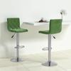 Day and Night - Day and Night Kitchen Stools 2 Units Dark Green Velvet