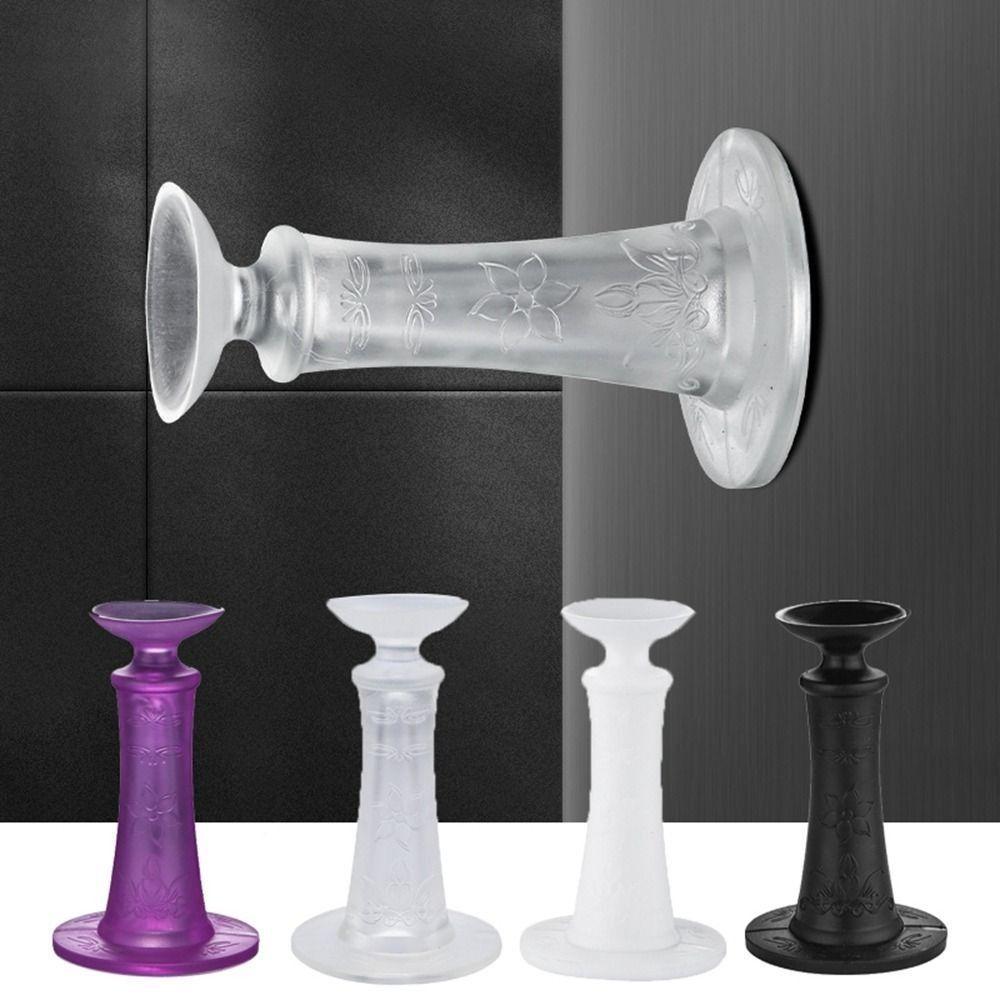 Silicone Wall Protectors Mute Floor Holder Anti Collision Door Stopper Self Adhesive Door Stopper Bedroom Accessories
