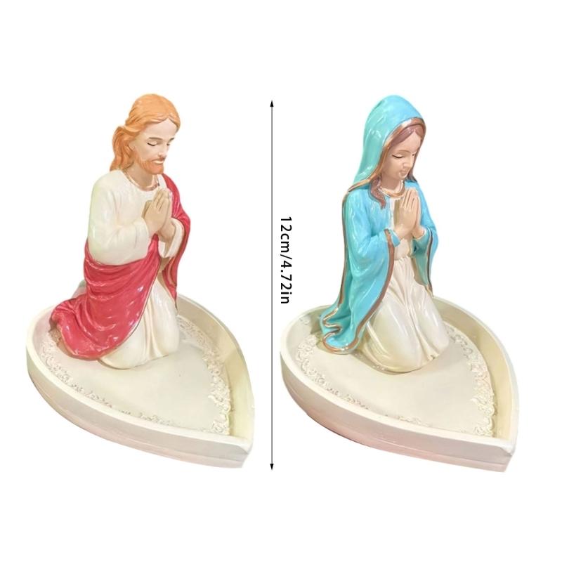 Religious Art   Resin Sculpture Jewelry Storage Holder For Bedroom  Statue  Decoration