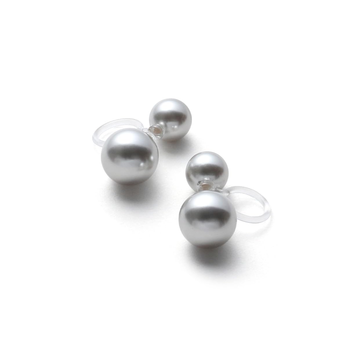 

Серьги с жемчугом Grand Premium Resin Earrings Pearl Brand 3 года гарантии Серебро [VOTRE COUTURE] Без отверстий (610 мм, серый)