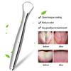 Removing Bad Breath Tongue Scraper Silver Tongue Scraping Brush Oral Cleaner Tools  Oral Care