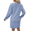 Women's Fashionable Casual Long-sleeved Dress