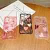 Card Pocket Bag Clear Phone Case For Xiaomi 14T 13T Xiaomi 14T 13T Pro Colorful Love Heart Print Shockproof Soft Silicone Cover