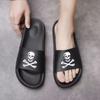 Fashion Slippers for Men Women 2026 Summer New Design Slides Luxury Leather Slipper Casual Beach Shoes with Air Cushion