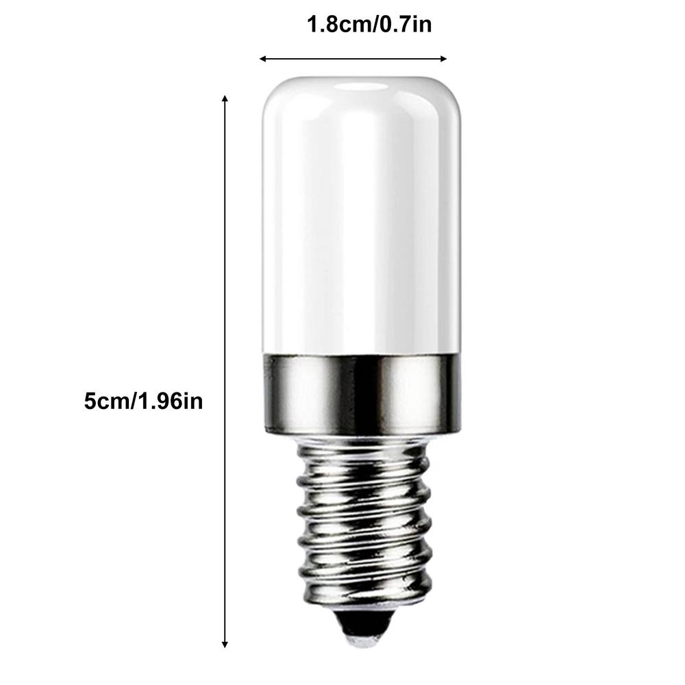 Refrigerator LED Light Bulb E14 220V LED Light Bulbs Mini LED Light Bulbs Refrige Cabinet Display Lamps Refrigerator Screw Bulb